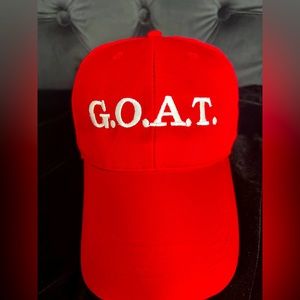 GOAT, baseball cap